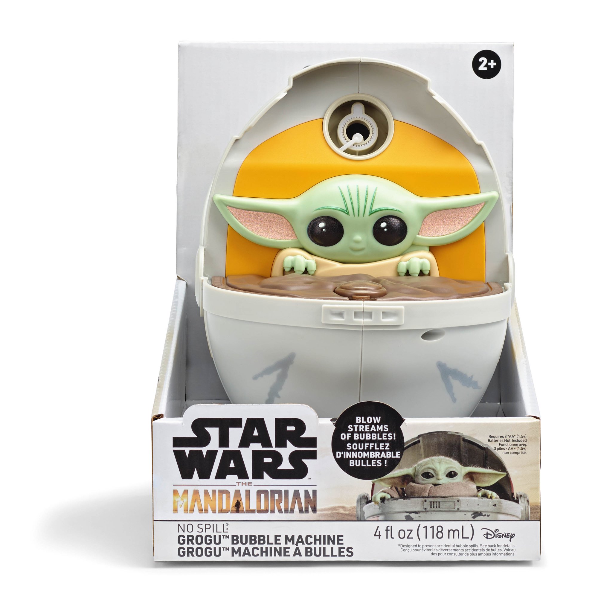 Star Wars Grogu Bubble Machine Toy w/ Bubble Solution $7.80 & More + FS w/ Walmart+ or FS on $35+