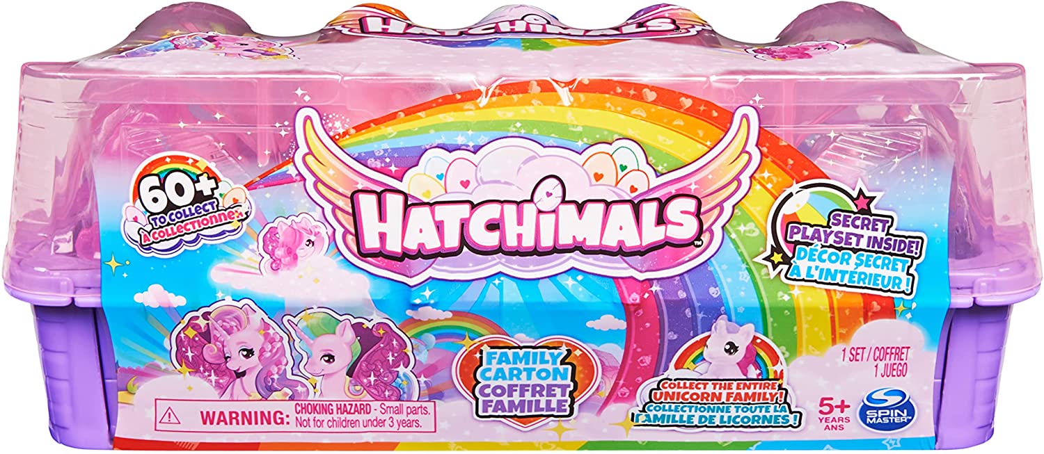Hatchimals CollEGGtibles Unicorn Family Carton w/ Surprise Playset, 10 Characters & 2 Accessories $10 + FS w/ Amazon Prime, FS on $25+ or Free Store Pickup at Target