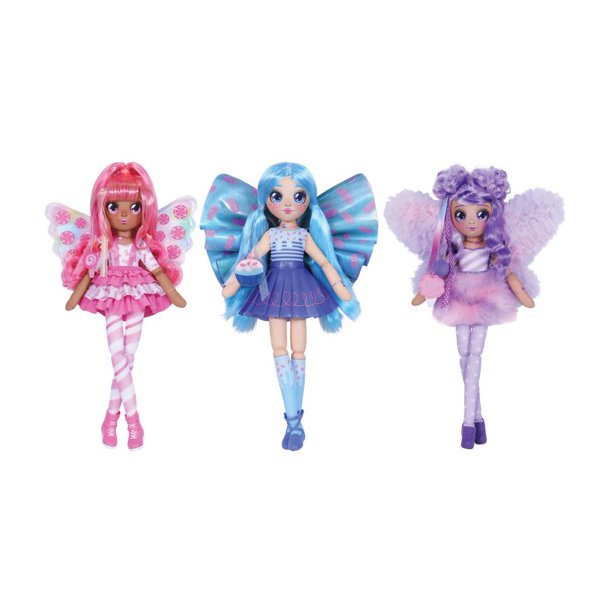 3-Pack Dream Seeker Magical Fairy Fashion Dolls (Candice, Lolli-Ana & Coco) $5 ($1.67 Each) + FS w/ Walmart+ or FS on $35+