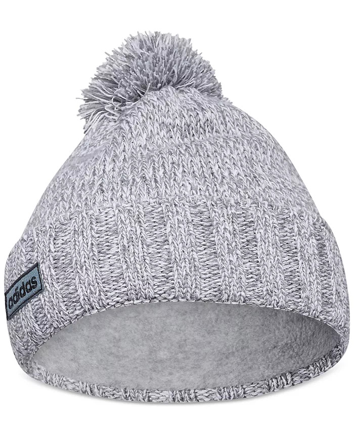 adidas Men's Recon II Ballie Beanie Hat (white/grey twist) $9.95 & More + SD Cashback + Free Store Pickup at Macy's or FS on $25+
