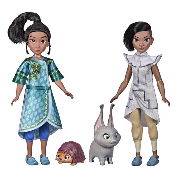2-Pack Disney's Raya & The Last Dragon Young Raya & Namaari Fashion Doll Set $10 + FS w/ Walmart+ or FS on $35+