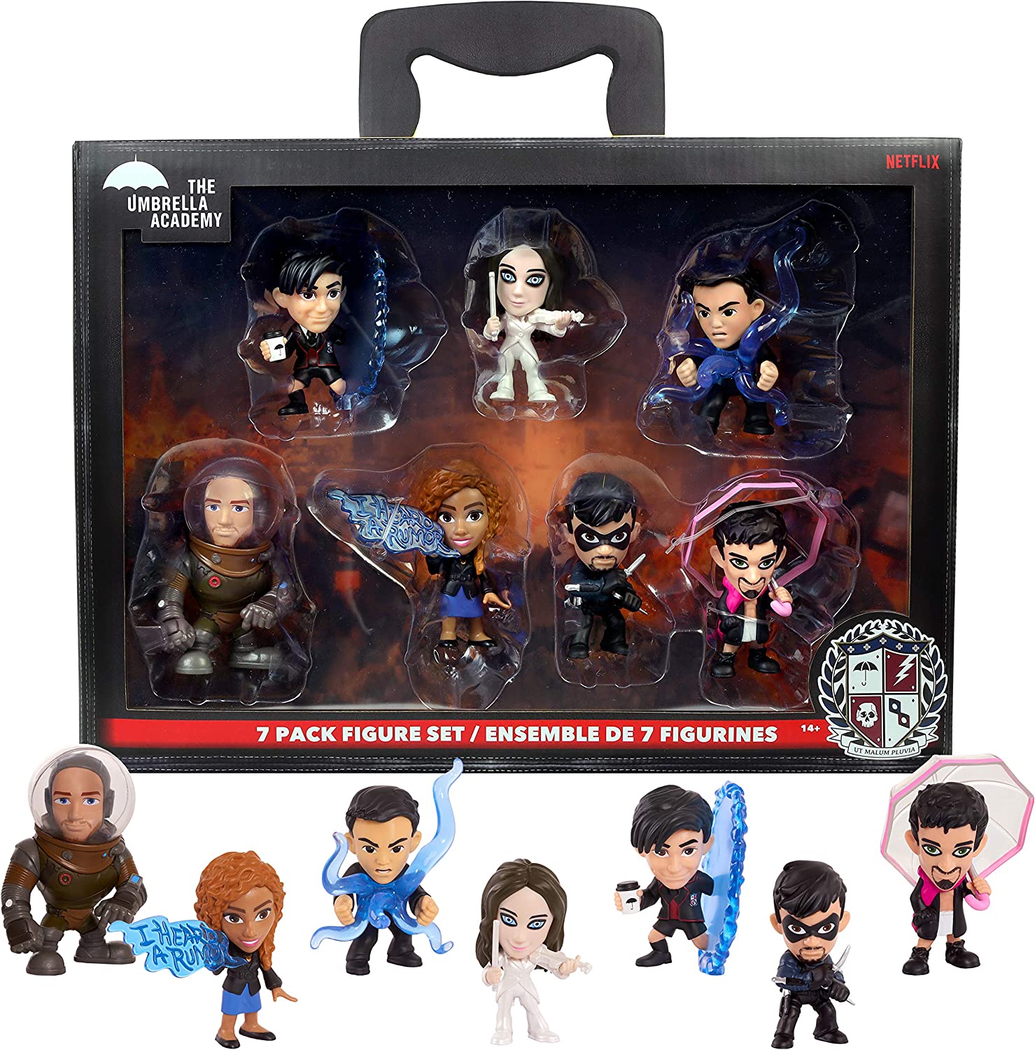 7-Piece Just Play The Umbrella Academy Figure Set $7.85  + FS w/ Amazon Prime or FS on $25+