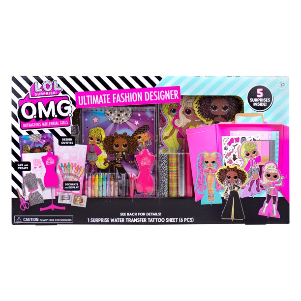 L.O.L. Surprise! O.M.G. Ultimate Fashion Designer Kit w/ 300+ Accessories $10 + Free Shipping w/ Walmart+ or on $35+