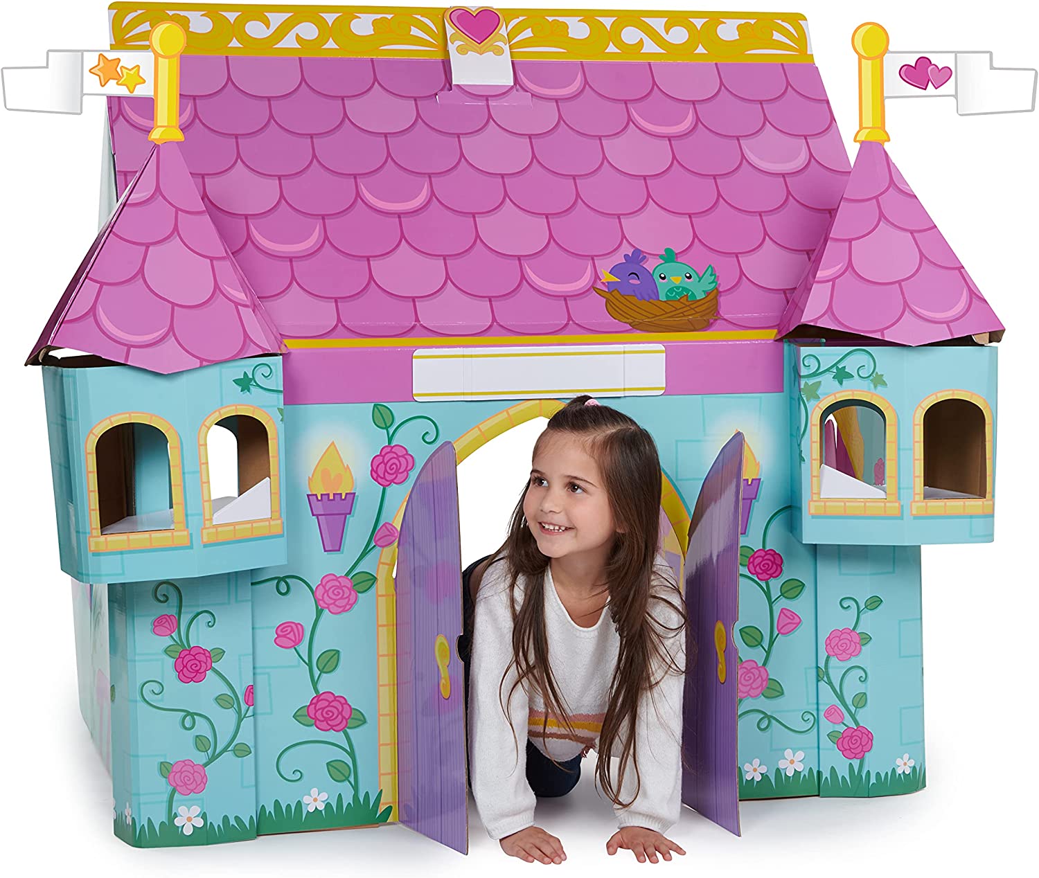 Pop2Play Fold & Store Fairytale Castle Playhouse $14.20 & More + FS w/ Amazon Prime or FS on $25+