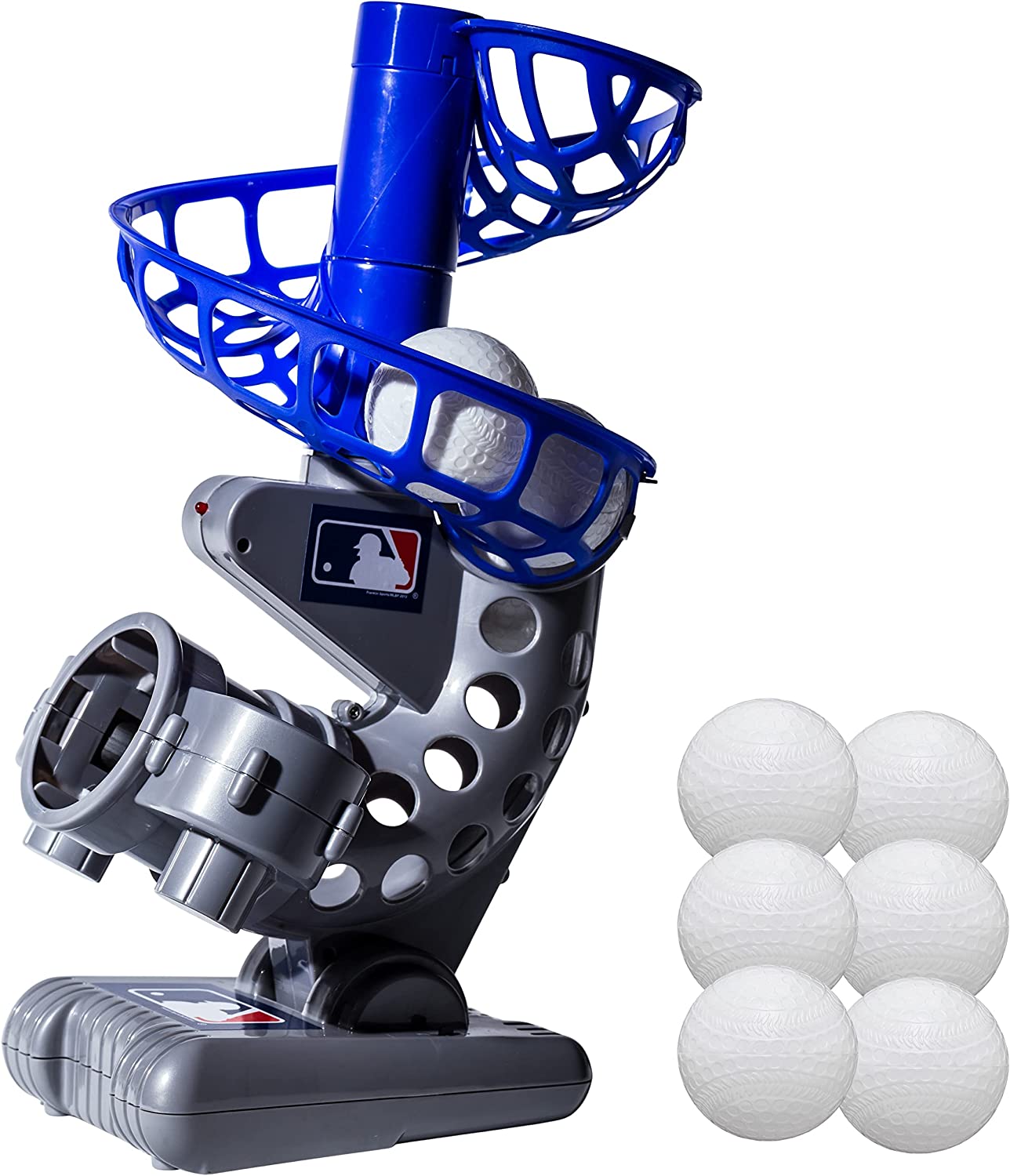 Franklin Sports MLB Plastic Baseball Pitching Machine w/ 6 Plastic Balls $21.65 + Free Shipping w/ Prime or on $25+