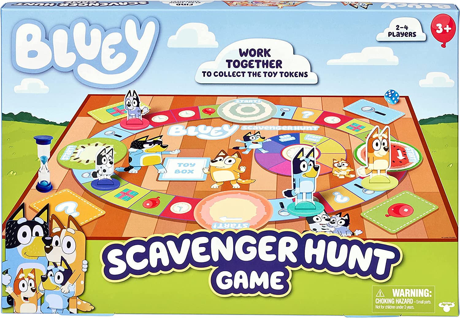 Prime Members: Bluey Scavenger Hunt Game $8, Bluey Charades Game $7 & More + Free Shipping