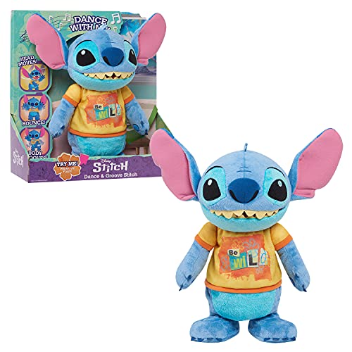 Disney Dance & Groove Stitch Animated Plush Toy $14.20 + FS w/ Prime or on $25+