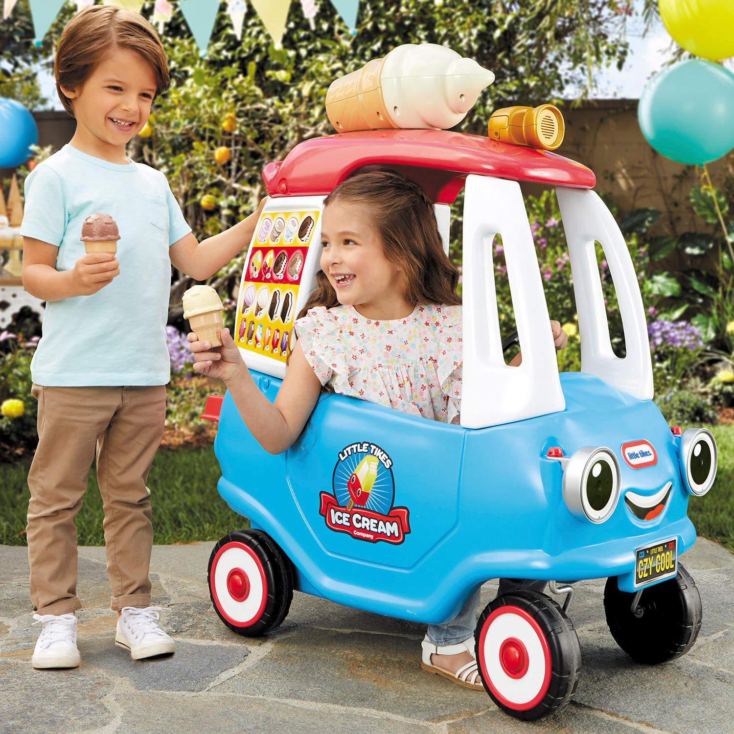 Sam's Club Members: Little Tikes Cozy Ice Cream Truck Ride On Toy Car $40 + Free Shipping for Plus Members