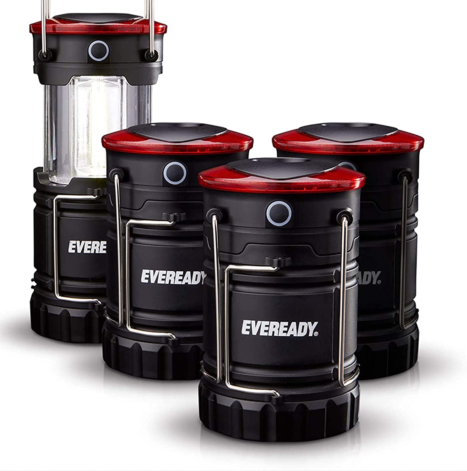4-Pack Eveready 360 PRO LED Battery Powered Camping Lantern $16.25 ($4.06 each) + Free Shipping w/ Prime or on $25+