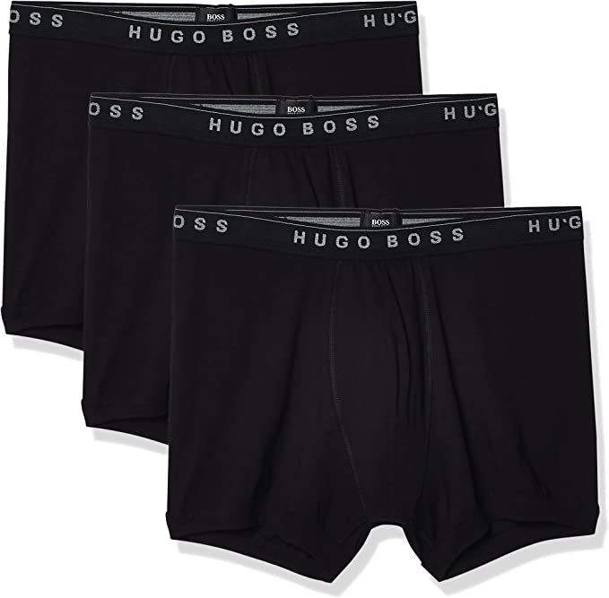 3-Pack Hugo Boss Men's Cotton Boxer Briefs (Size XL only) $13.65 ($4.55 each) & More + FS w/ Amazon Prime or on $25+