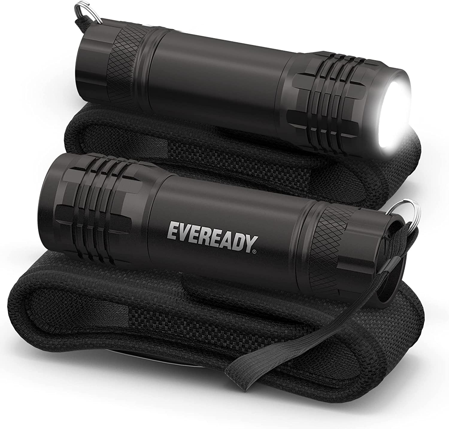 2-Pack Eveready S300 LED Tactical Flashlights w/ Holsters $6.50 ($3.25 Each) + FS w/ Prime or on $25+