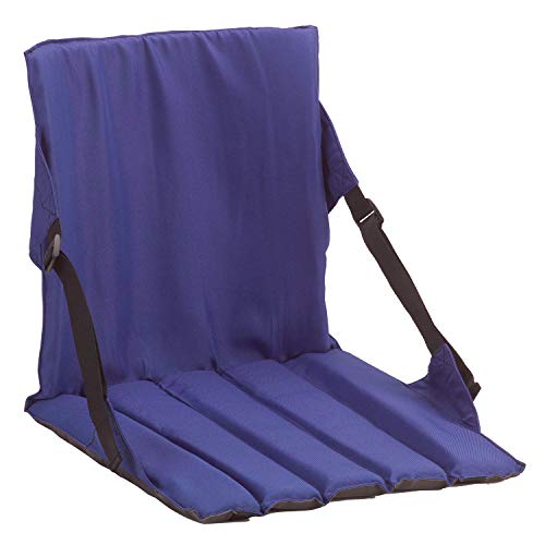 Coleman Portable Padded Stadium Seat Cushion w/ Backrest (blue) $10.70 + Free Shipping w/ Prime or on $25+