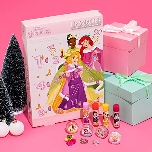12 Count Lip Smacker Disney Princess Holiday Advent Calendar $6 50 w/ S