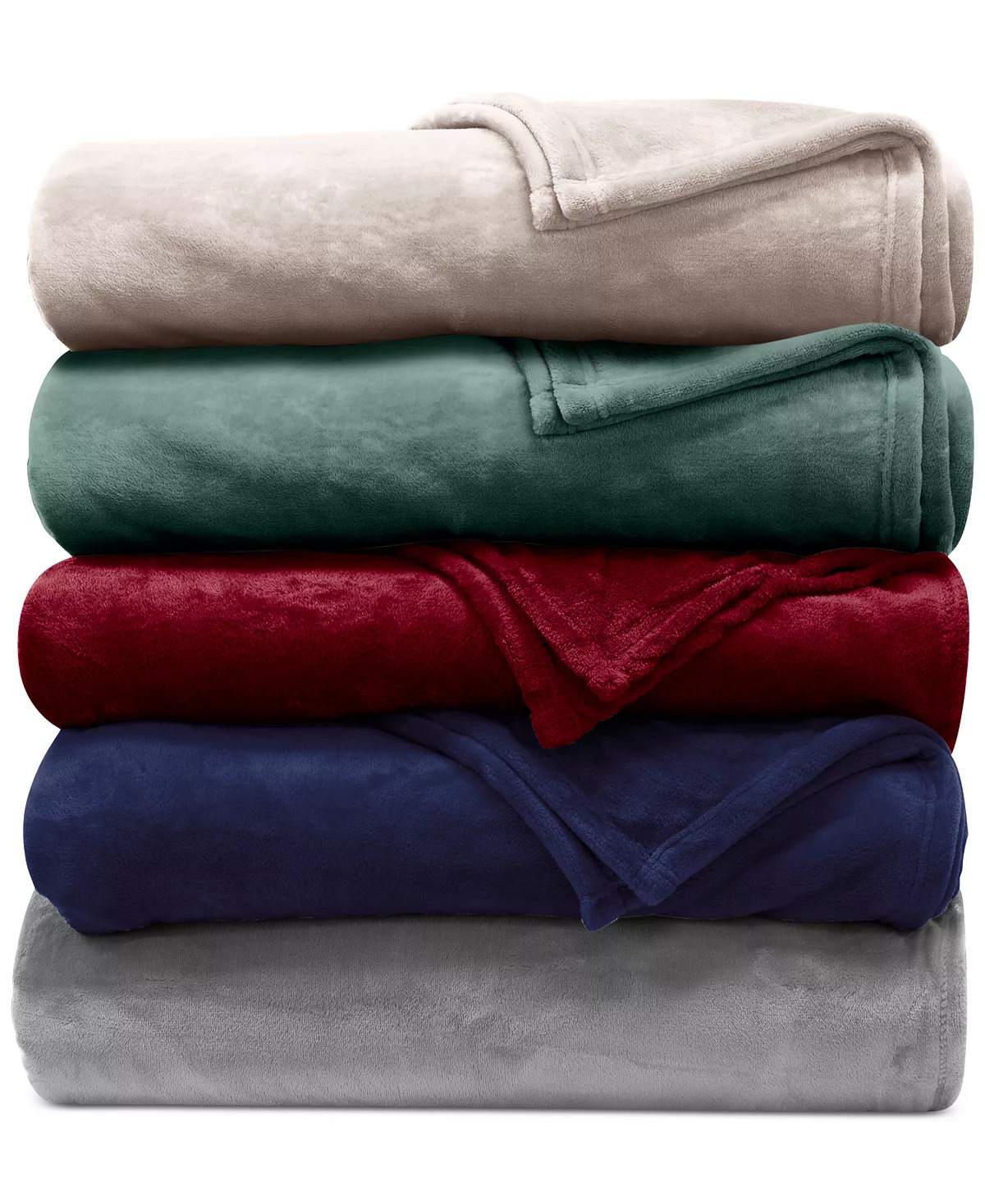 Lauren Ralph Lauren Micromink Plush Blanket (various colors): Twin $19.20, Full/Queen $21.60 & More + Free Store Pickup at Macys or Free Shipping on $25+