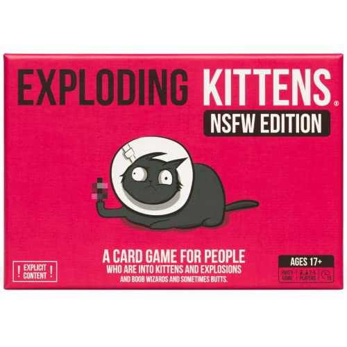 Exploding Kittens Card Game (NSFW Version) $7 + Free Shipping w/ Prime or on $25+
