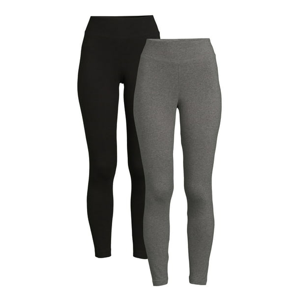 2-Pack Time and Tru Women's Knit Leggings (various colors) From $10 ($5 each) + Free Shipping w/ Walmart+ or on $35+