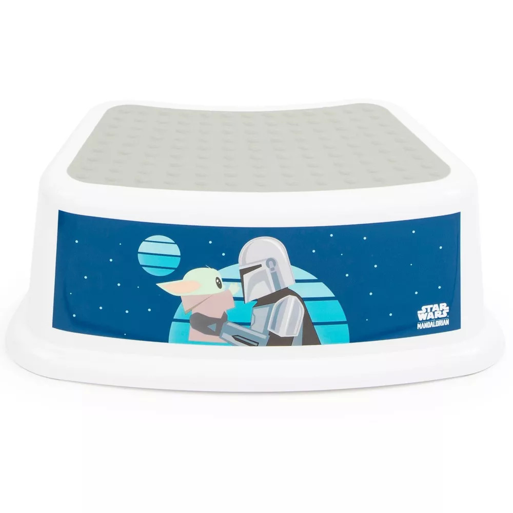 B2G1 Free Kids' Bath Step Stools (Star Wars Yoda or Marvel Spiderman) 3