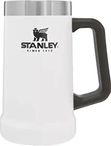 24-Oz Stanley Classic Insulated Beer Stein w/ Big Grip Handle (White) $14.95 + Free Shipping w/ Prime or on $25+