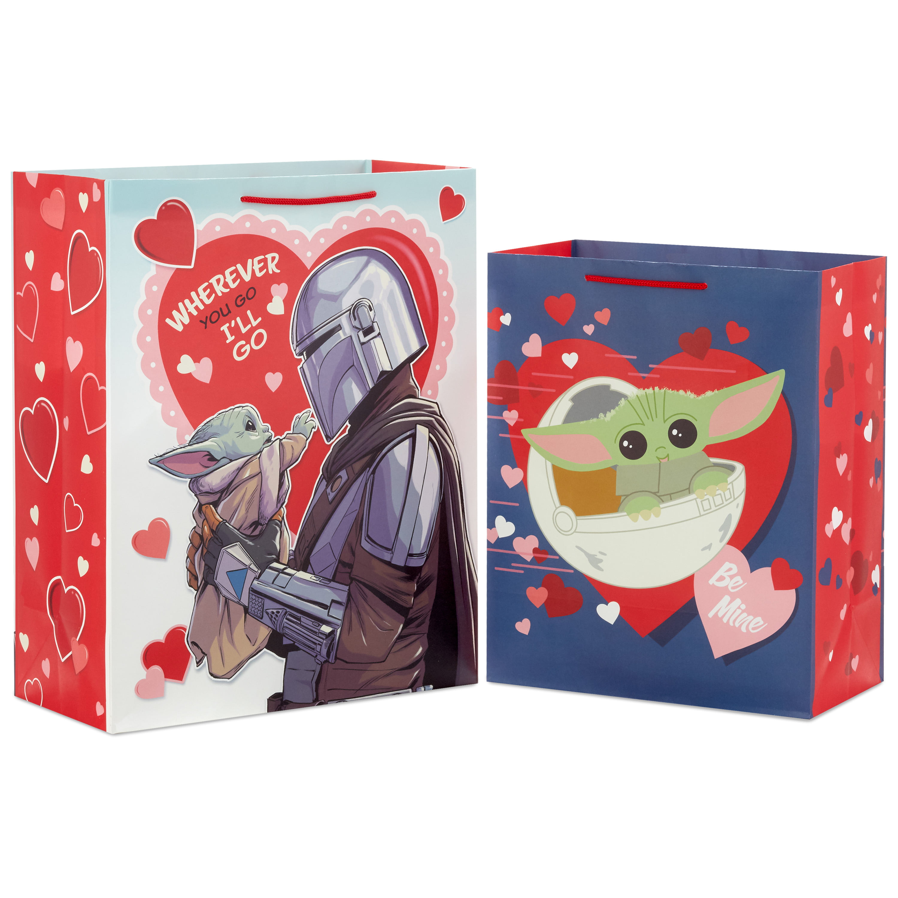 2-Count Hallmark Star Wars The Mandalorian Valentine's Day Gift Bag Set $3.27 + Free Shipping w/ Walmart+ or on $35+