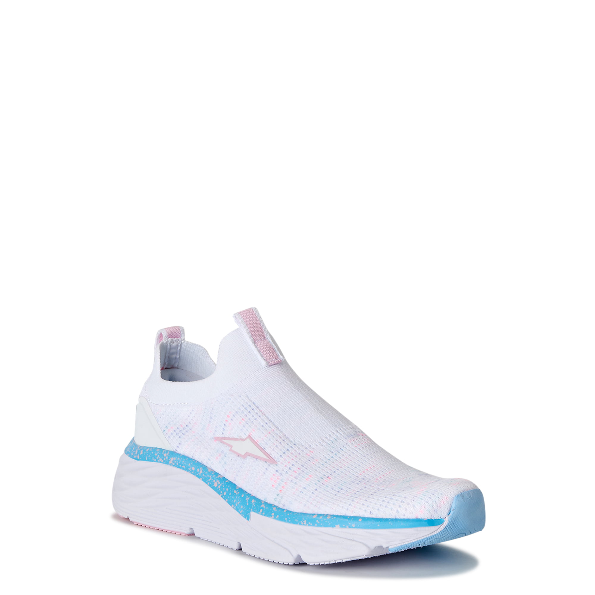 Avia Women's Slip On Athletic Sneakers (White/Blue) $10 + Free Shipping w/ Walmart+ or on $35+