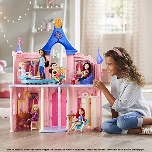 3.5' Disney Princess Fashion Doll Castle Dollhouse w/ Accessories $18.85 + Free Shipping w/ Prime or $25+
