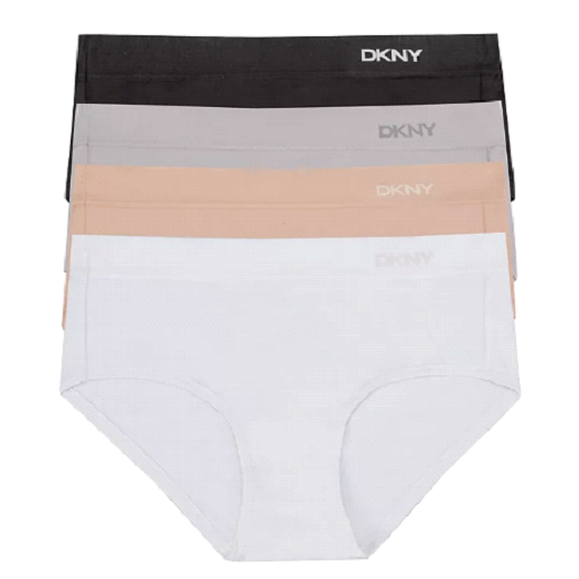 Sam's Club Members 4Pack DKNY Women's Hipster Panties 7.81 (1.95 ea