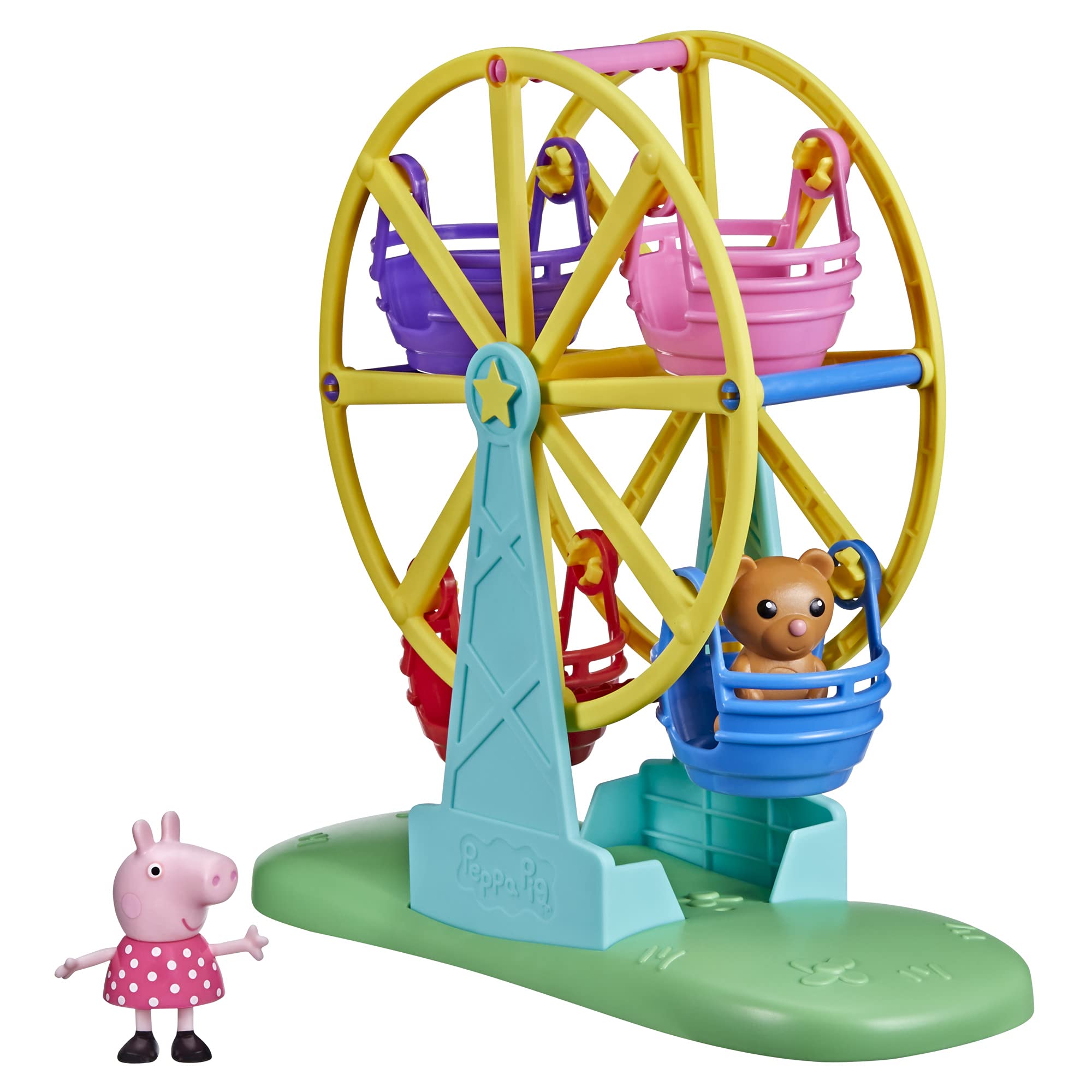 Hasbro Peppa Pig Adventures Kids' Interactive Ferris Wheel Playset w/ Peppa Figure $10 + Free Shipping w/ Prime or on $35+