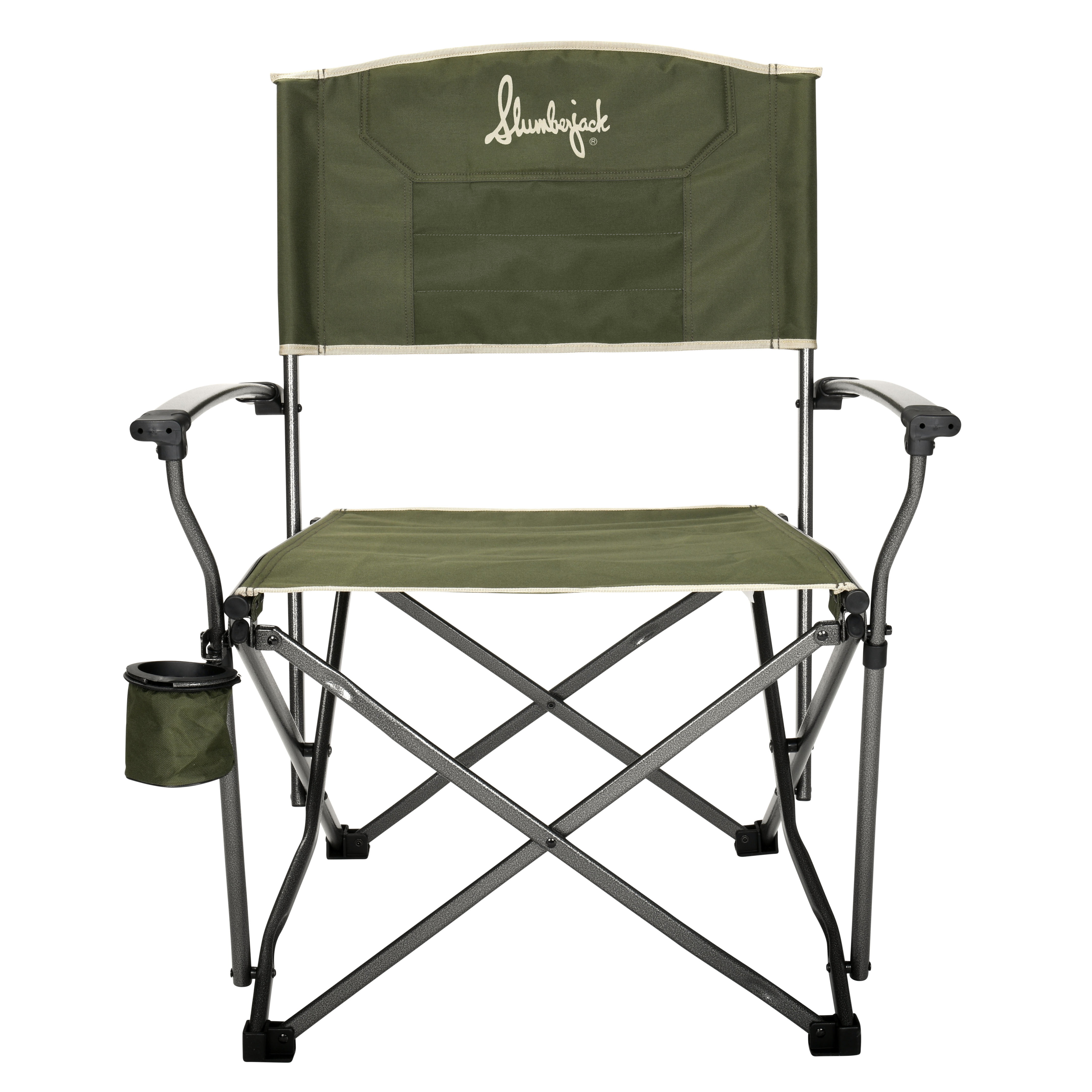 Slumberjack Lone Mesa Quad Folding Adult Director’s Chair $12.50 + Free Shipping w/ Walmart+ or on $35+