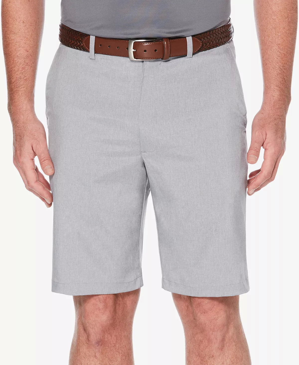 PGA Tour Men's Apparel: Flat Front Golf Shorts (2 Colors) $16.16, Flat-Front Golf Pants (Silver Lining) $19.96 & More + Free Store Pickup at Macy's or FS on $25+