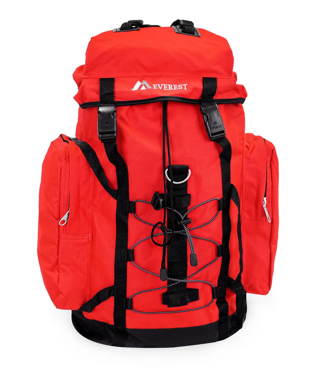 24" Everest 48-Liter Hiking Backpack (Red) $17.60 + Free Shipping w/ Prime or on $35+