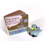 The Pigeon Needs a Bath Book w/ Pigeon Bath Toy $8.90