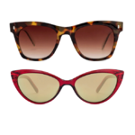 Lenskart B1G1 Free + 10% Off: FC Tortoise Wayfarer Sunglasses + FC Women's Maroon Cat Eye Sunglasses $18 ($9 Each) &amp; More + Free Shipping