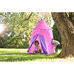 Sam's Club Members: 6' Lighted Hideaway Canopy &amp; Backyard Play Tent (pink or blue) $15 + Free Shipping for Plus Members