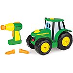John Deere Build a Buddy Johnny Tractor &amp; Battery Powered Drill/Screwdriver Toy Playset $11 + FS w/ Prime or on $25+