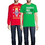 2-Pack Holiday Men's Nut Cracker Sweatshirt & I Tried T-Shirt $10 &amp; More