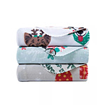 50&quot; x 60&quot; Birch Trail Holiday Printed Fleece Throw Blanket (various styles) $7 + Free Store Pickup at Macy's or FS on $25+