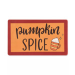 18&quot; x 30&quot; VCNY Home Pumpkin Spice Fall Kitchen Mat $5.95 &amp; More + Free Store Pickup at Macy's or FS on $25+