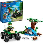 90-Piece LEGO City ATV and Otter Habitat Building Toy Playset $8