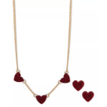 2-Piece DKNY Women's Gold-Tone Necklace &amp; Matching Earrings Set (Various) $5.16 &amp; More + Free Store Pickup at Macy's or FS on $25+