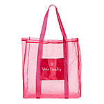 Vera Bradley Outlet: Mesh Shopper Tote (Foundation Rose Pink) $3.60 &amp; More