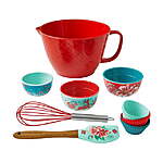 The Pioneer Woman: 18-Piece Merry Meadows Melamine Batter Bowl Set $9.76, 13-Piece Wishful Winter Melamine Bowls &amp; Cookie Cutters Set $10.72 + Free Shipping w/ Walmart+ or on $35+