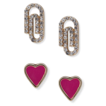 DKNY or Betsey Johnson Stud Earrings From $10, DKNY Necklaces From $10 &amp; More + Free Store Pickup at Macy's or FS on $25+
