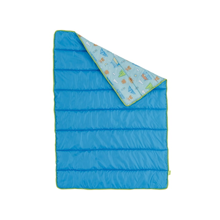 60" x 40" Firefly! Outdoor Gear Kids' Camping Blanket: Blue $5.73, Blue/Green $5.79 + Free Shipping w/ Walmart+ or $35+