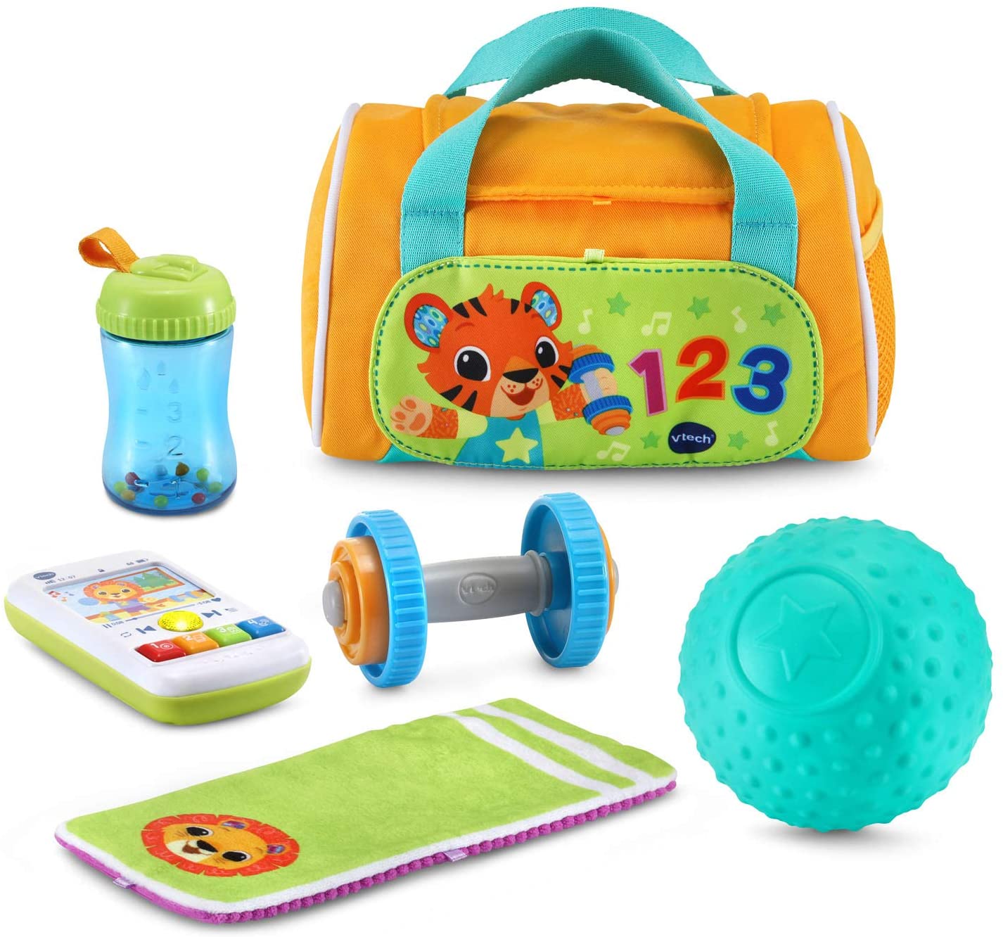 6-Piece VTech Kids' Workout Buddies Bag Pretend Exercise Playset $7.98 + Free Shipping w/ Walmart+ or on $35+