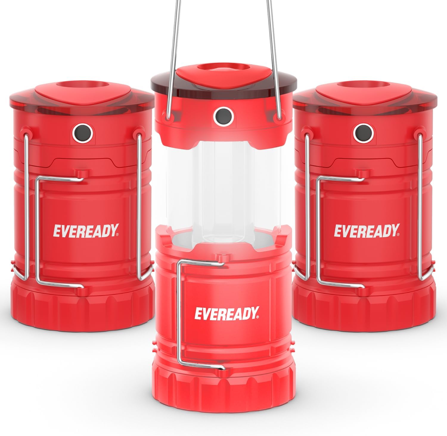 3-Pack Eveready 360 PRO LED Battery Powered Camping Lanterns $12.75 ($4.25 Each) + Free Shipping w/ Prime or on $35+