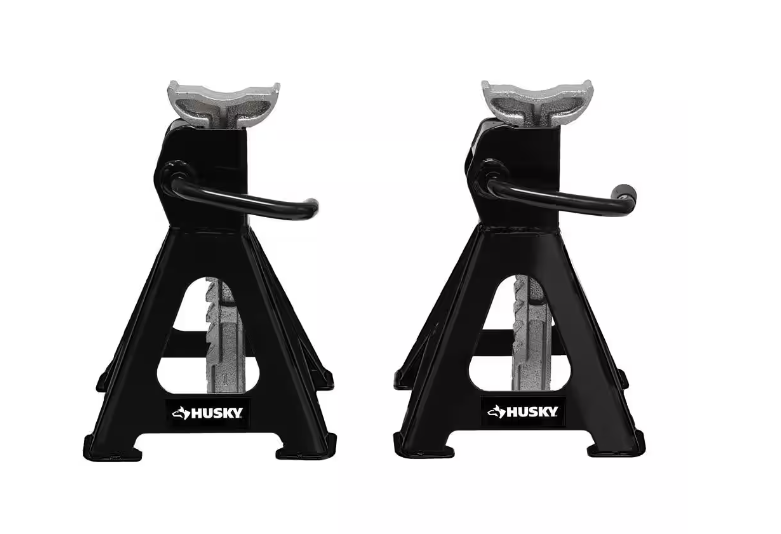 2-Pack Husky 2-Ton Steel Car Jack Stands $18.97 + Free Shipping