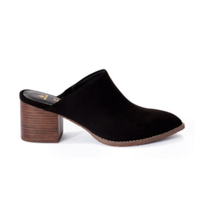 Melrose Ave Women s Shoes Vegan Suede Pointed Toe Block Heel