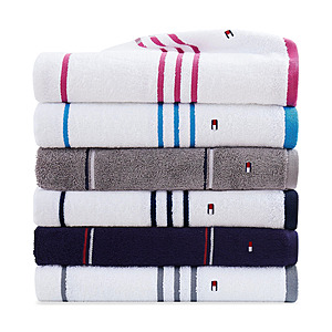 Tommy Hilfiger Modern American Towels (Various): Bath $6, Hand $4