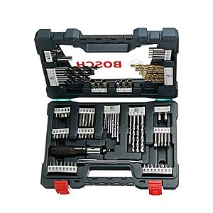 Bosch 91 piece drill bit set deals