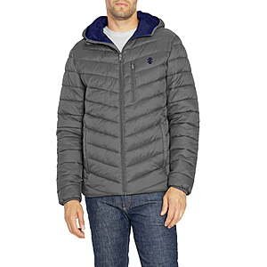 Izod men's midweight polar fleece hot sale lined jacket